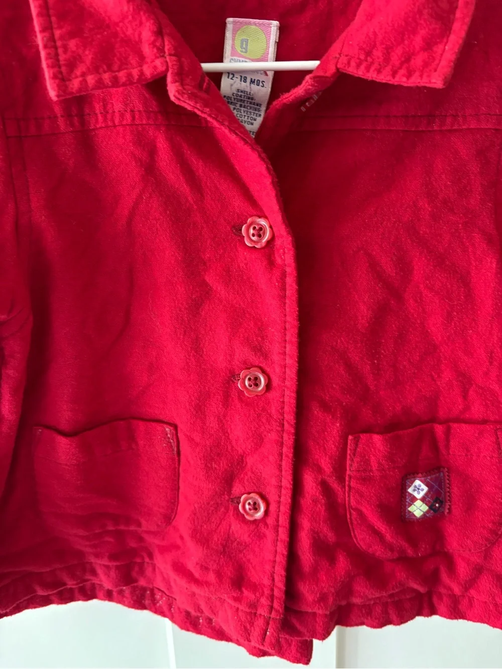 Gymboree vintage red